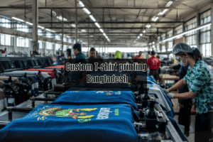 Custom t-shirt printing Bangladesh