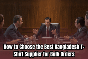 How to Choose the Best Bangladesh T-Shirt Supplier for Bulk Orders