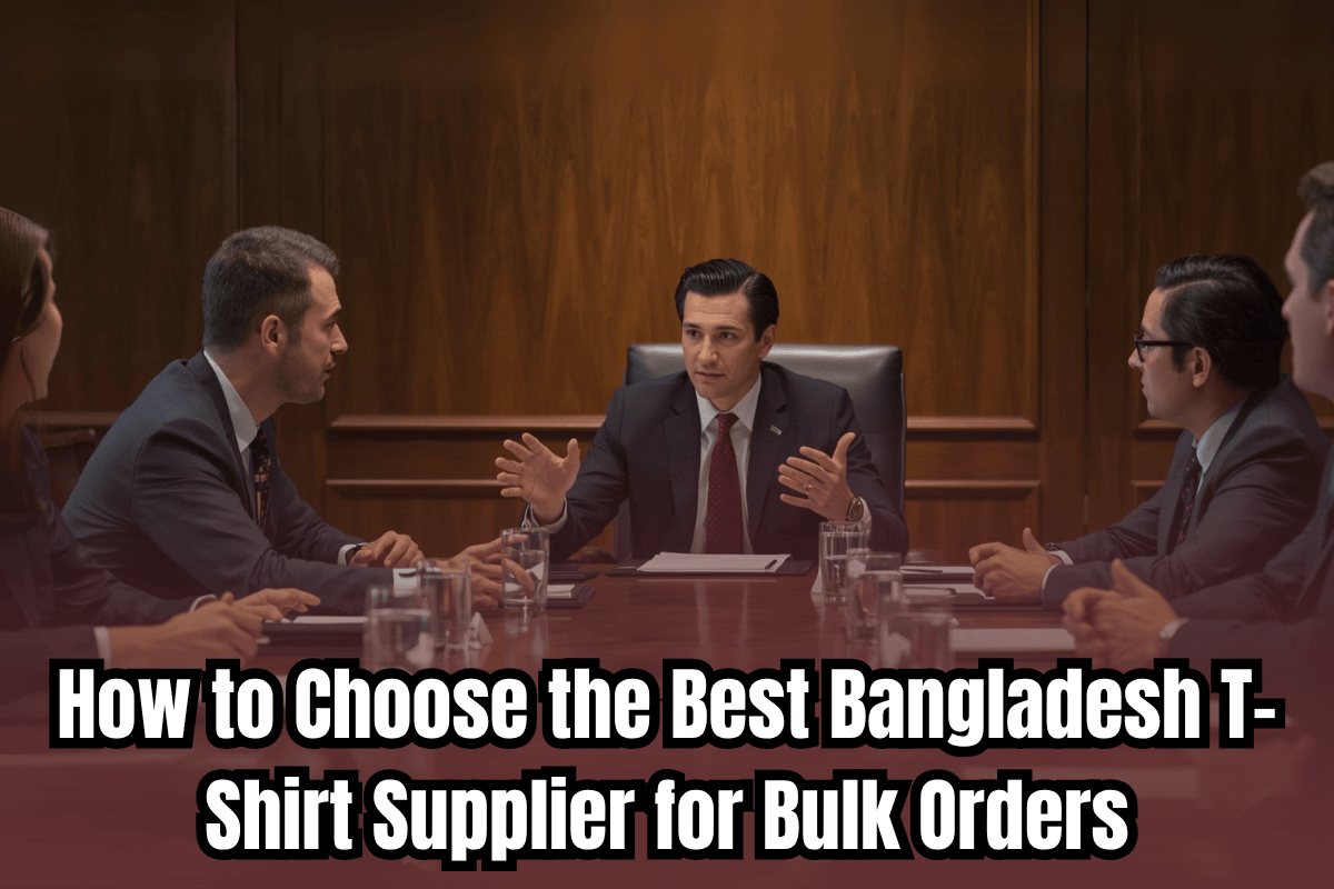 How to Choose the Best Bangladesh T-Shirt Supplier for Bulk Orders