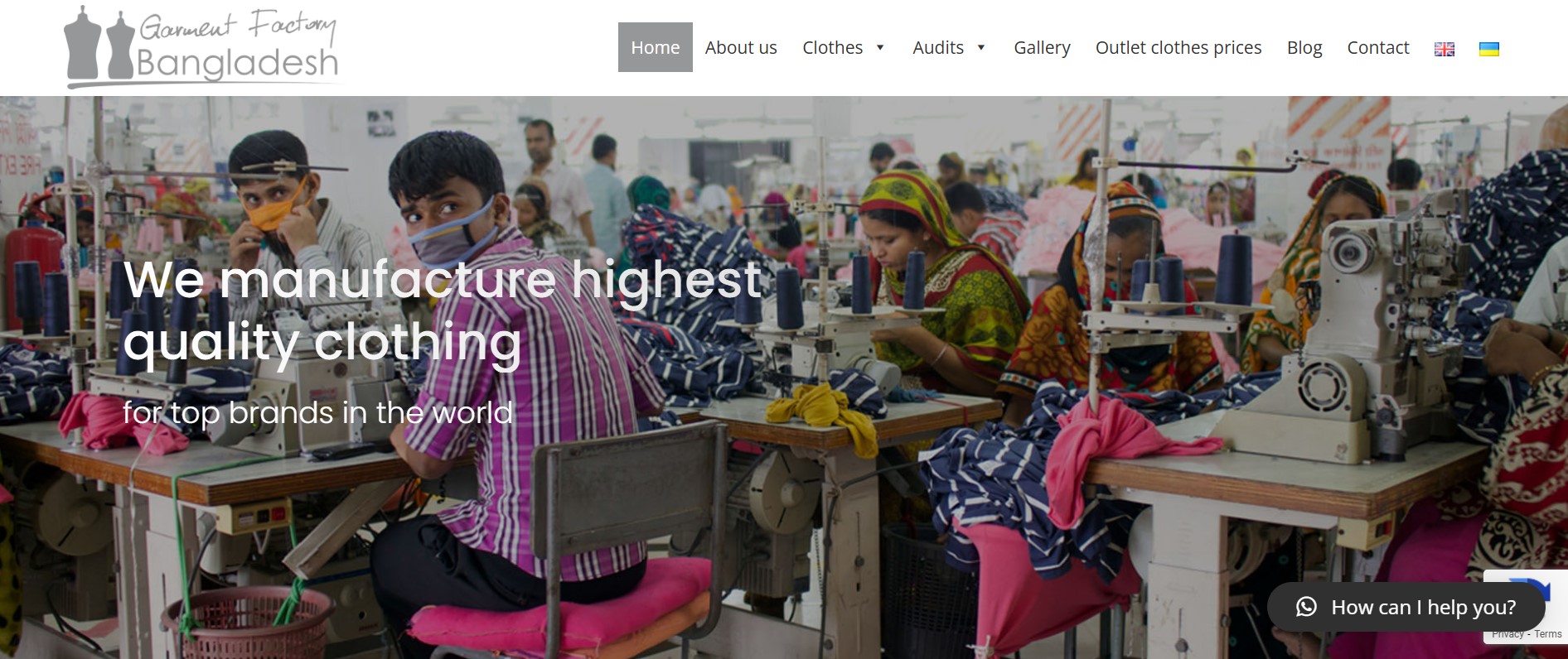 Garments factory Bangladesh