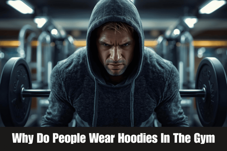 why do people wear hoodies in the gym