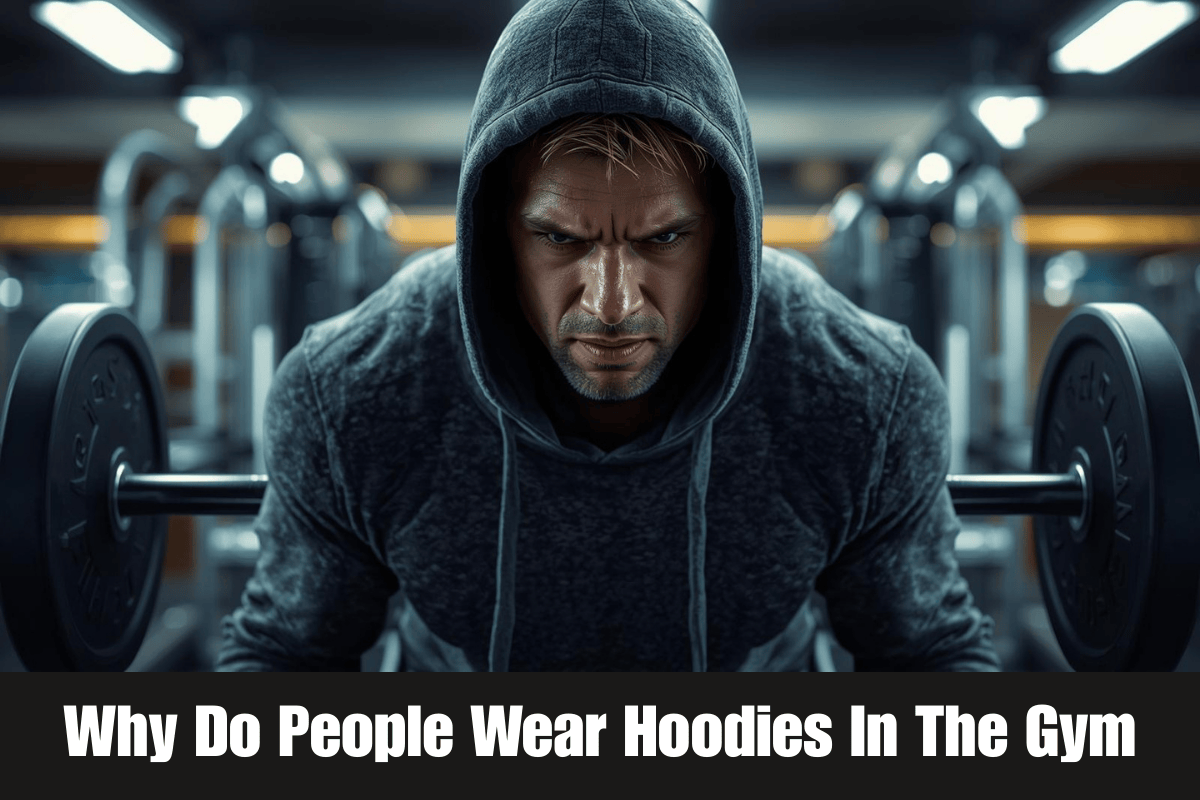 why do people wear hoodies in the gym