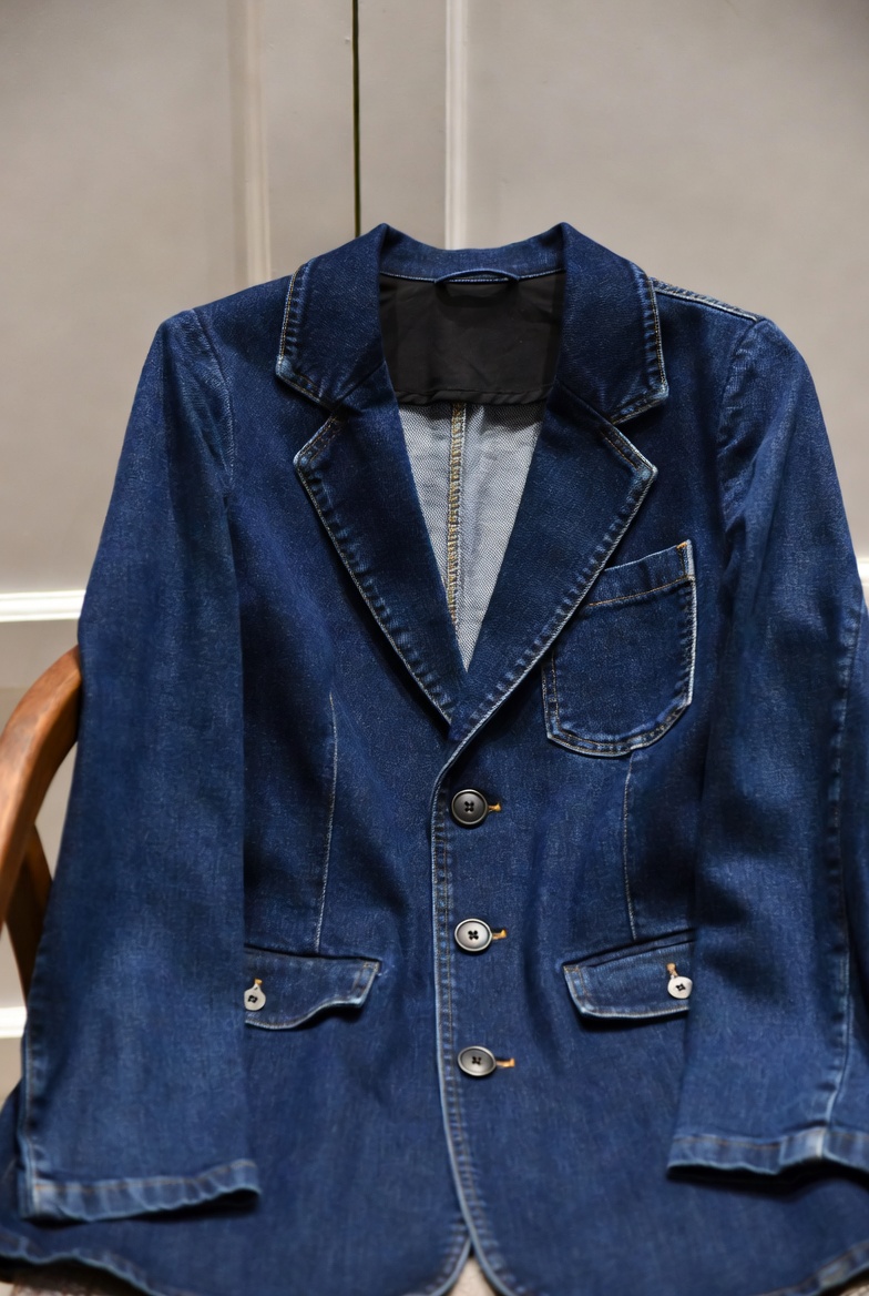 Denim-Blazer