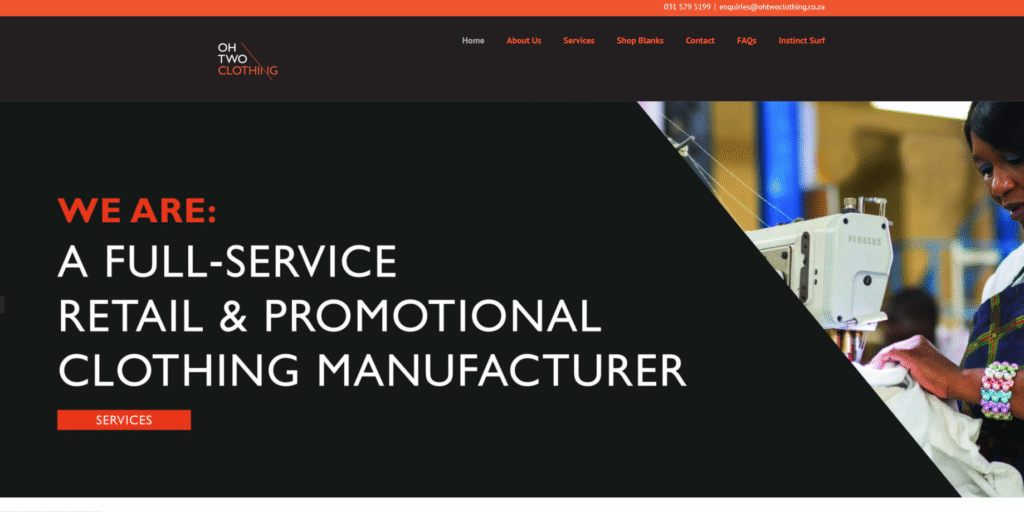 Oh Two Clothing (South Africa)