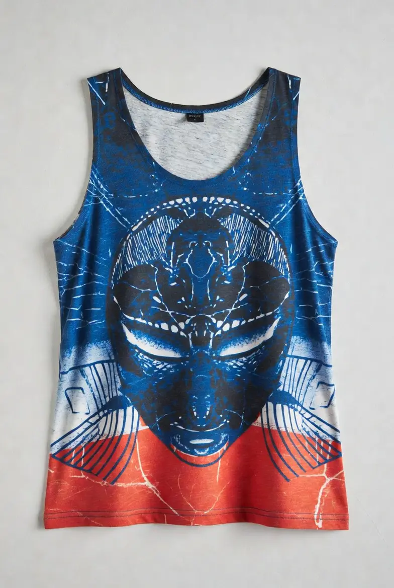 Printed Graphic Tank Top