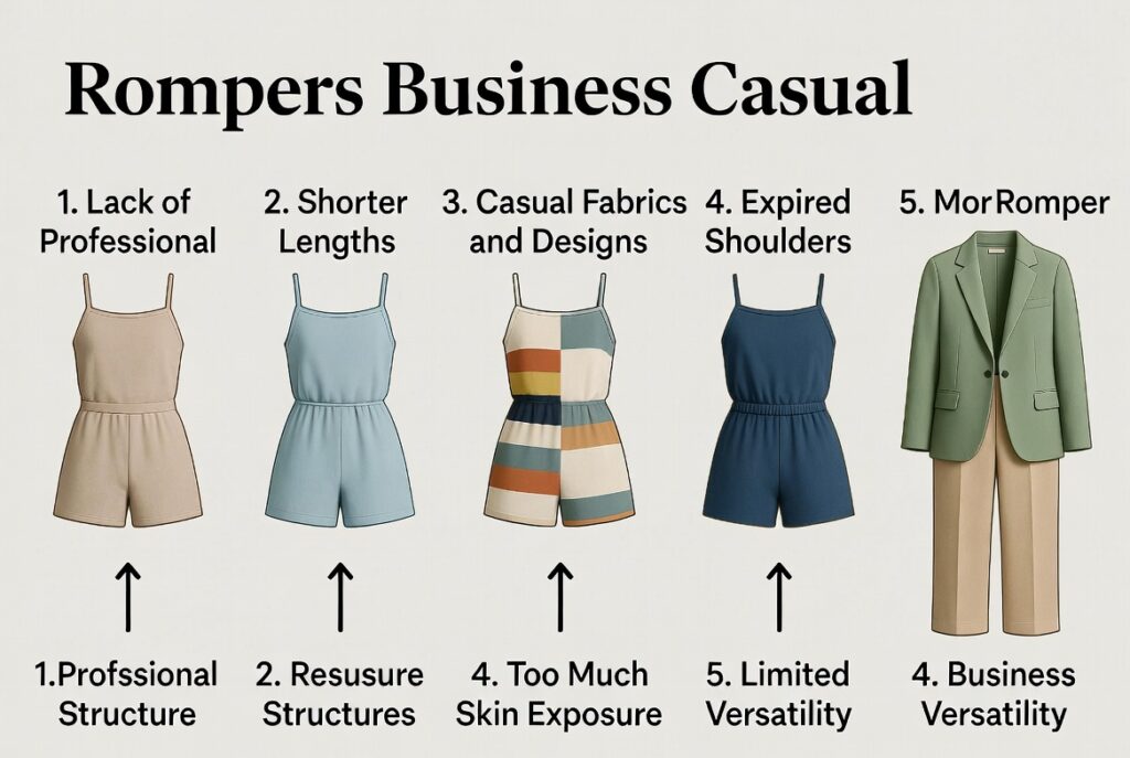 5 Reasons on why rompers are not  business casual