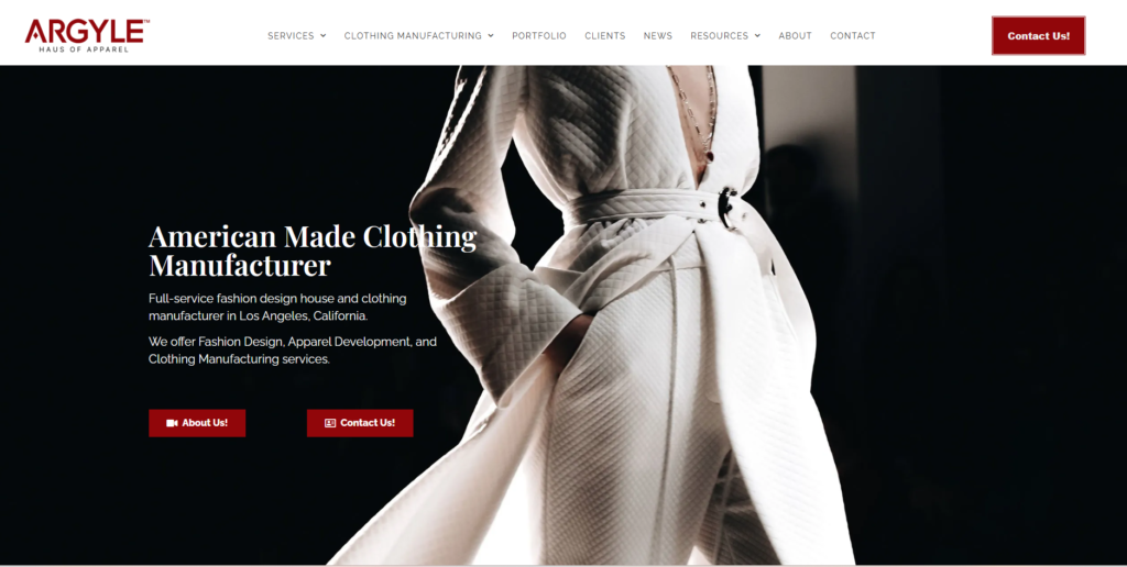 ARGYLE Haus of Apparel