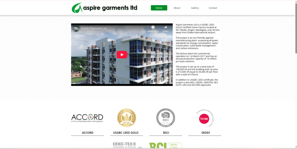 Aspire Garments Limited