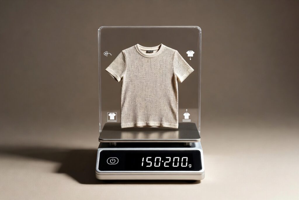 How much does t shirt weigh