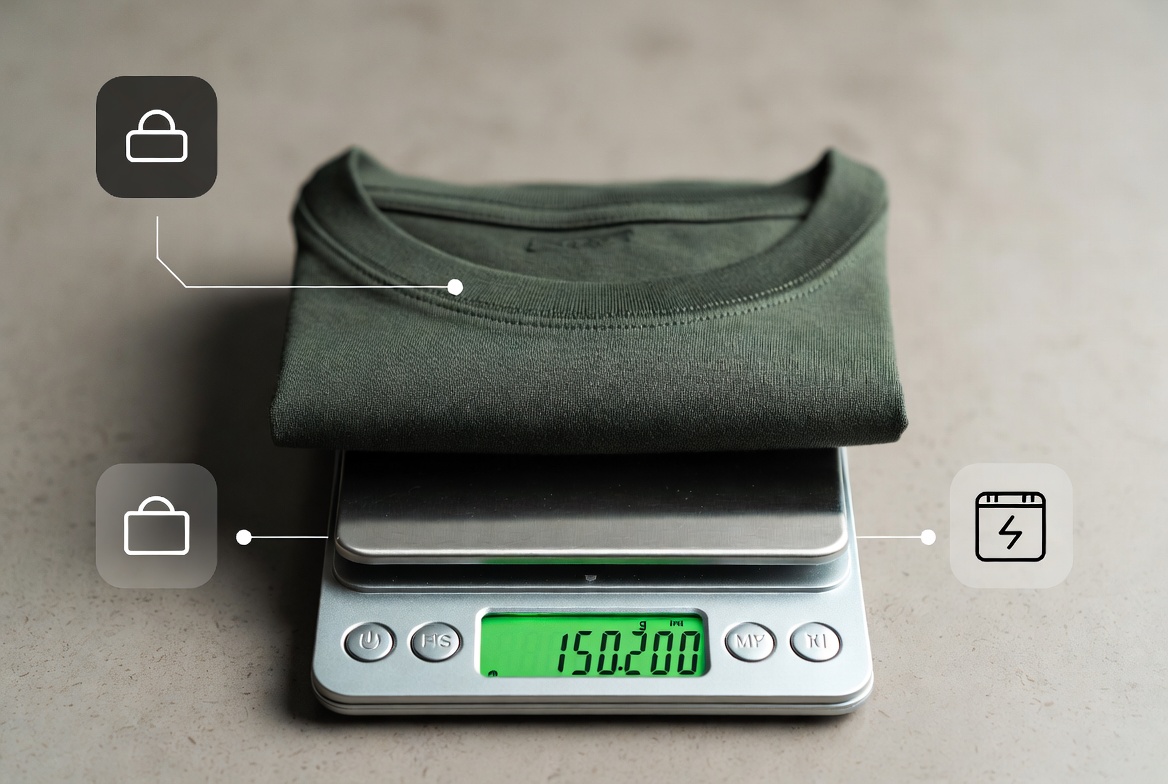 How much does t shirt weigh