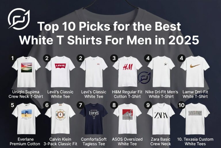 Top 10 Picks for the Best White T Shirts For Men in 2025