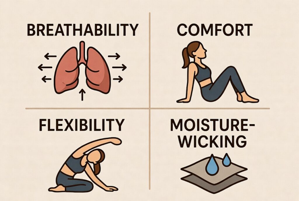 4 Key Factors to Consider When Choosing Clothes to Wear for Yoga