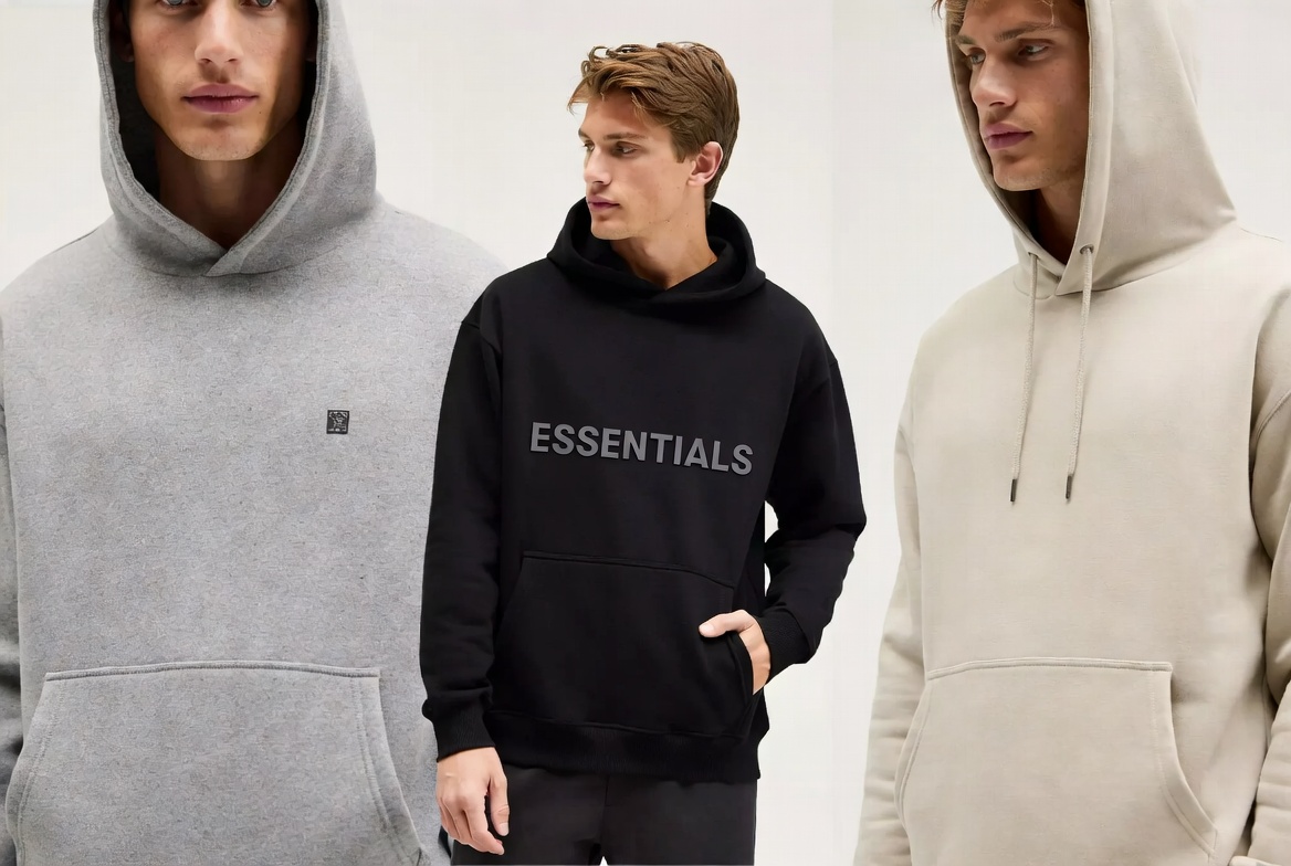 how do essentials hoodies fit