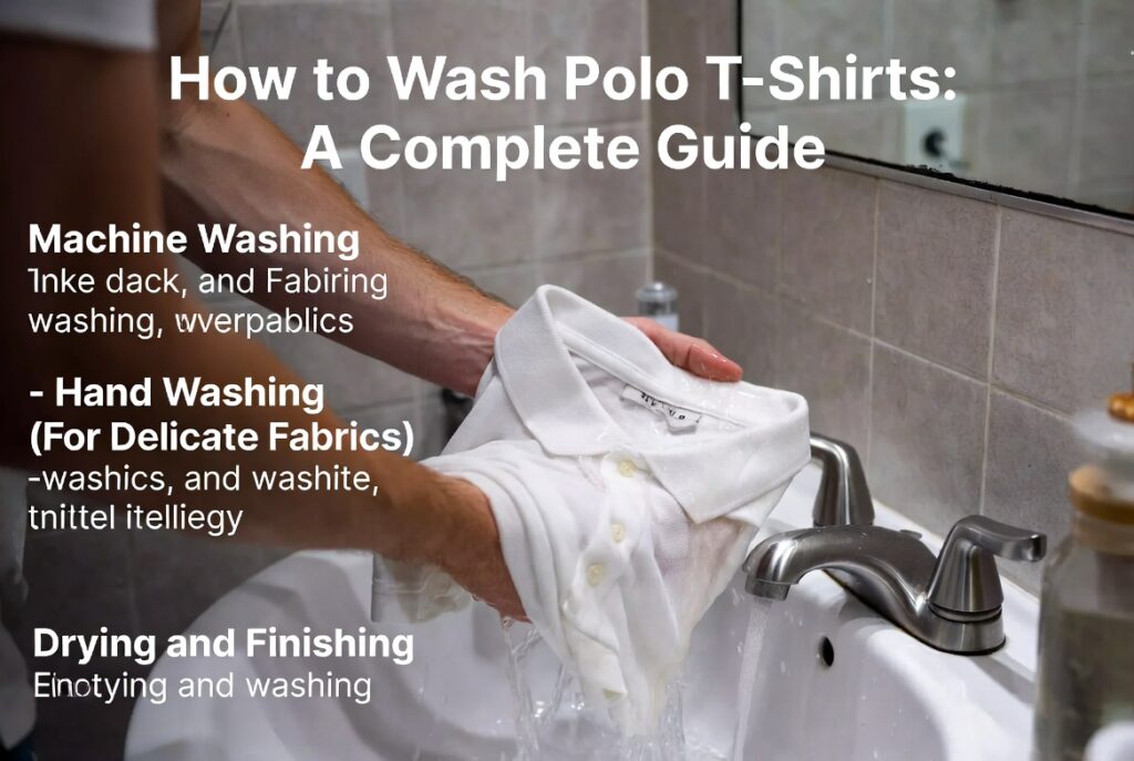 how to wash polo t shirt