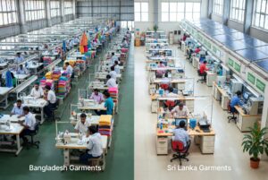 Bangladesh garments vs Sri Lanka garments