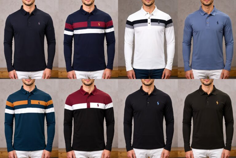 Best full sleeve polo t shirts for men