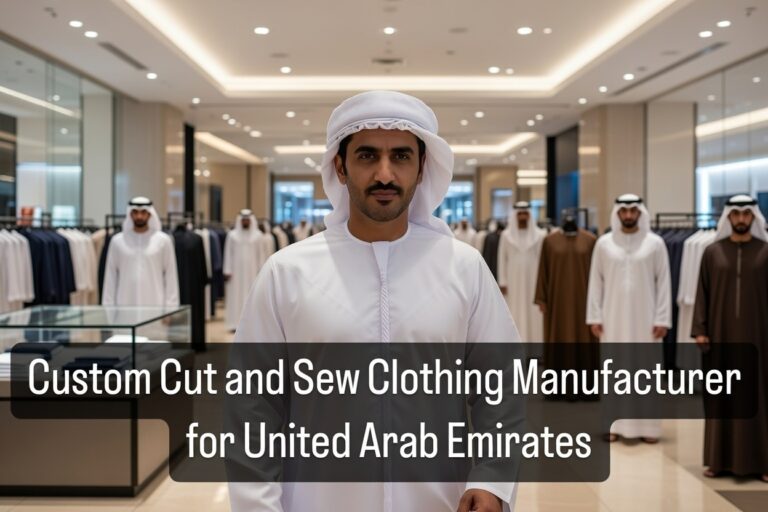 Custom Cut and Sew Clothing Manufacturer for United Arab Emirates