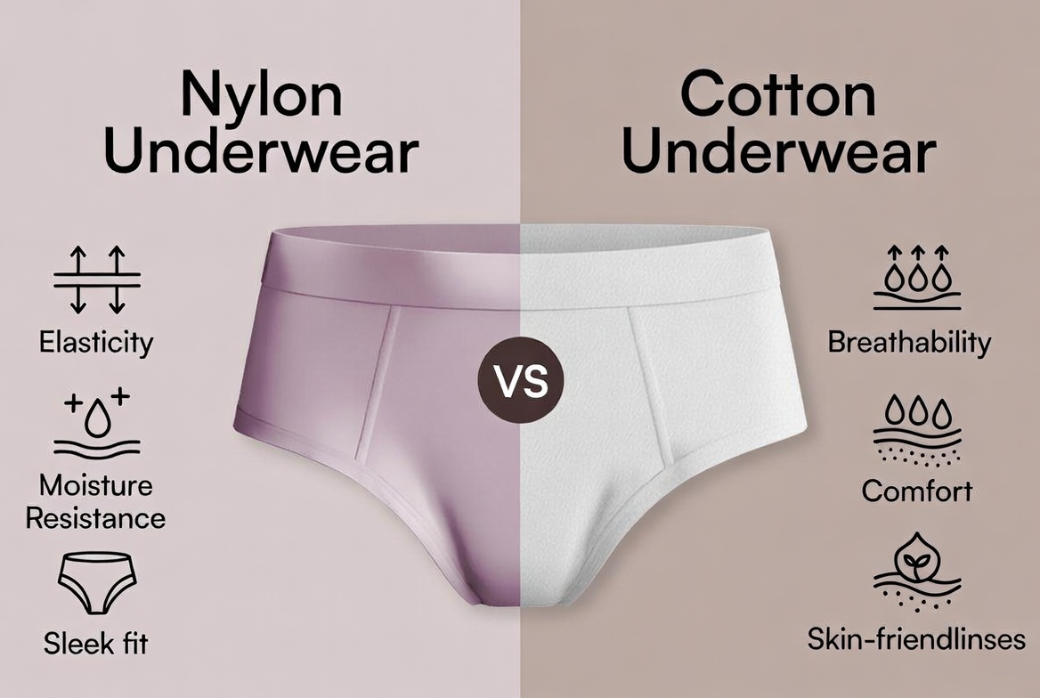 Nylon Underwear vs Cotton