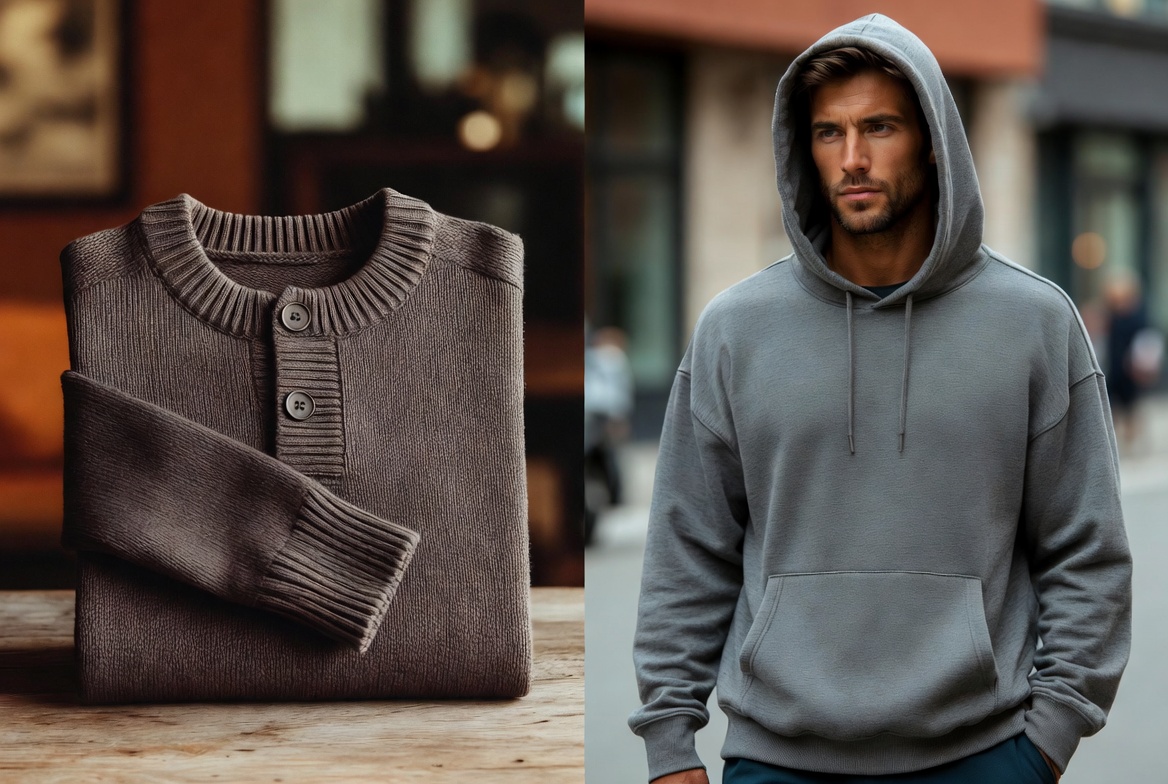 Sweater VS Hoodie