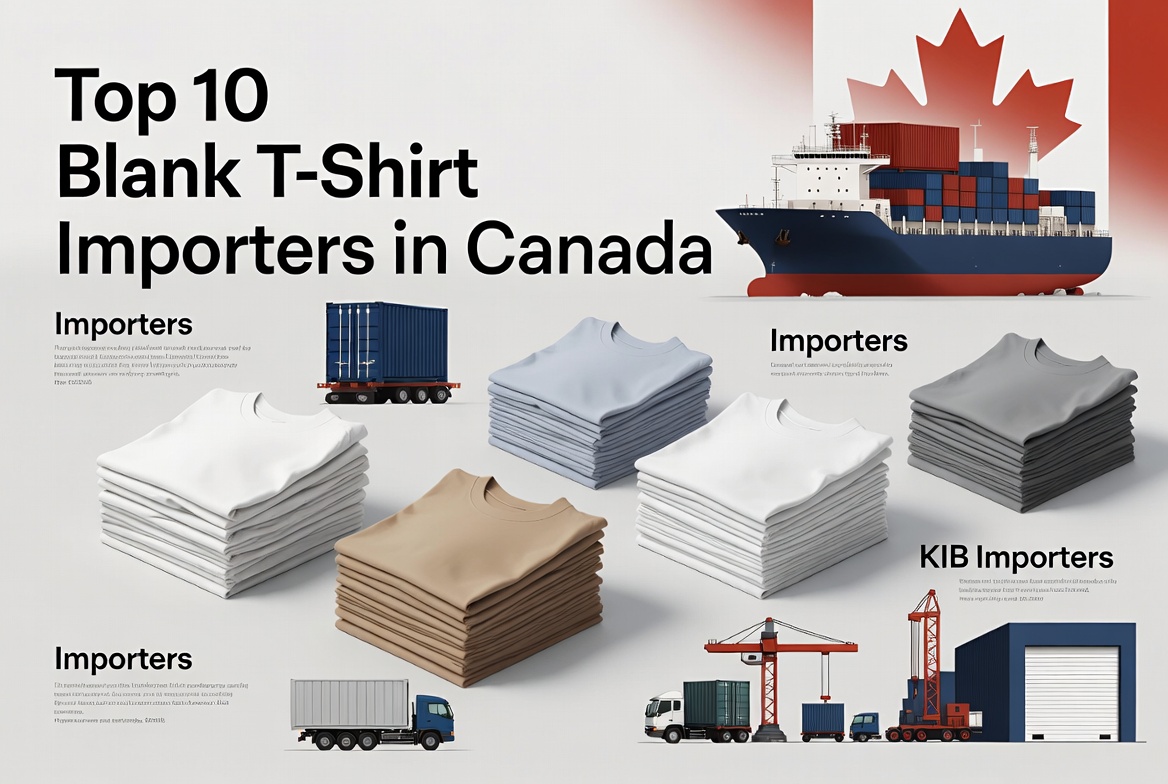 Top 10 blank t shirt importers in canada