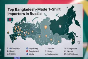 Top Bangladesh Made T-Shirt Importers in Russia