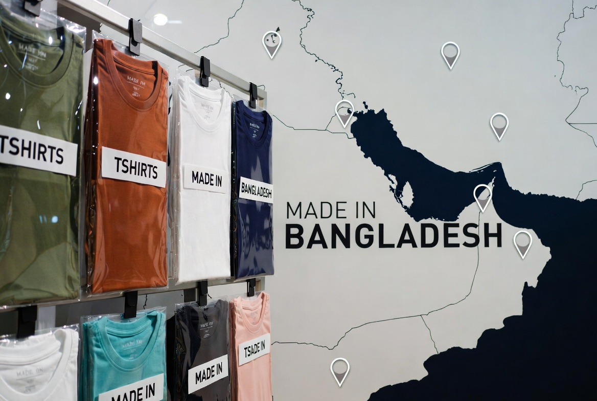 Top 10 Importers of T-shirts Made in Bangladesh in the Saudi Arabia