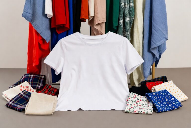 T-shirt manufacturing process in Bangladesh