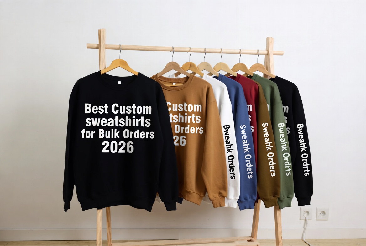 Best Custom sweatshirts for Bulk Orders 2026