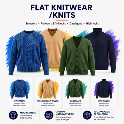 Flat Knit/Sweater
