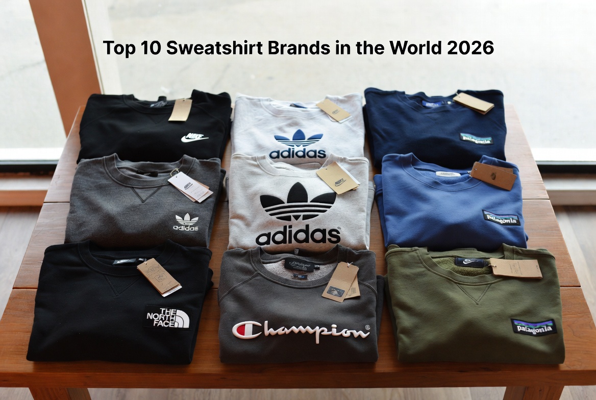 Top 10 Sweatshirt brands in the world