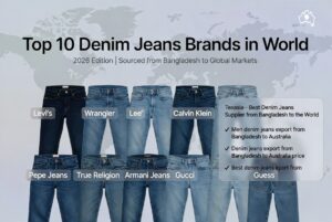 Top 10 denim jeans brands in the world