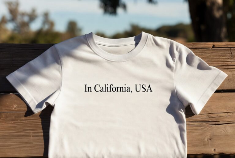 T-shirt wholesale supplier California USA 