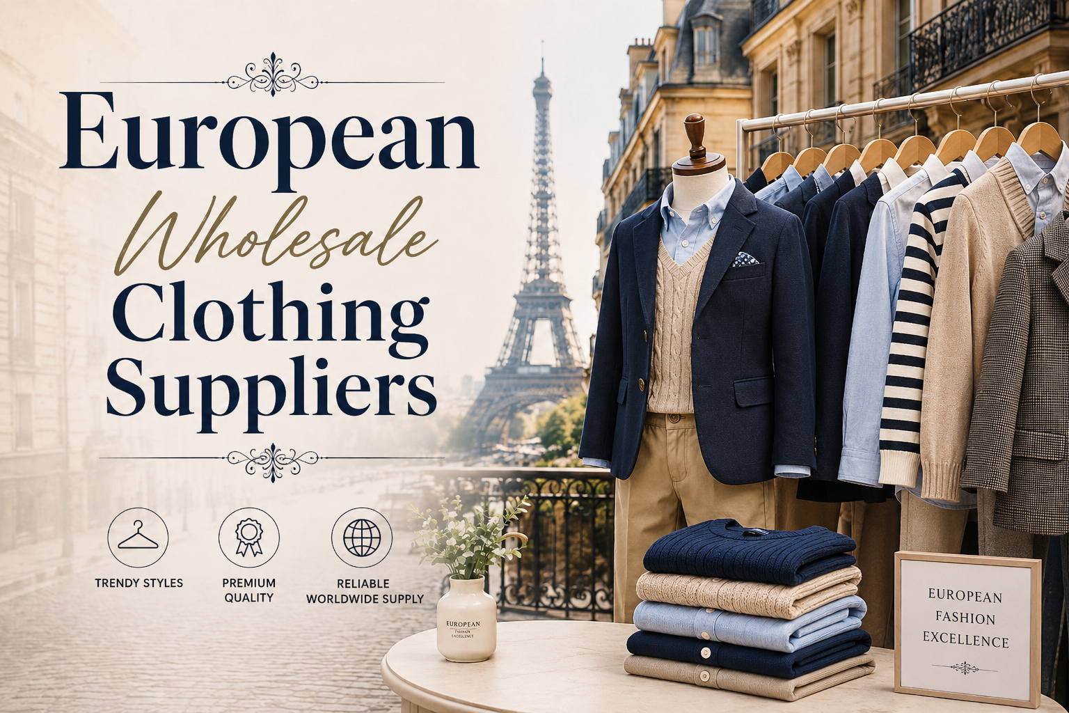 50 European Wholesale Clothing Suppliers