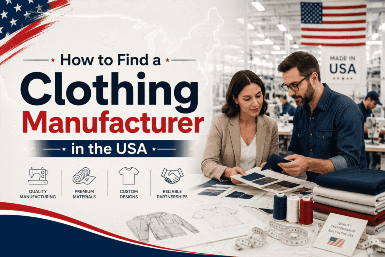 How to Find a Clothing Manufacturer in the USA