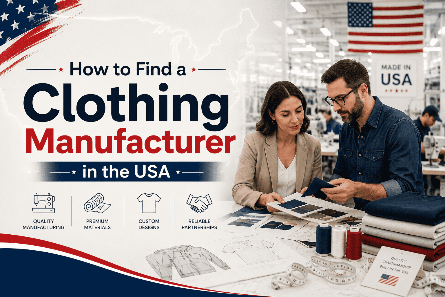 How to Find a Clothing Manufacturer in the USA