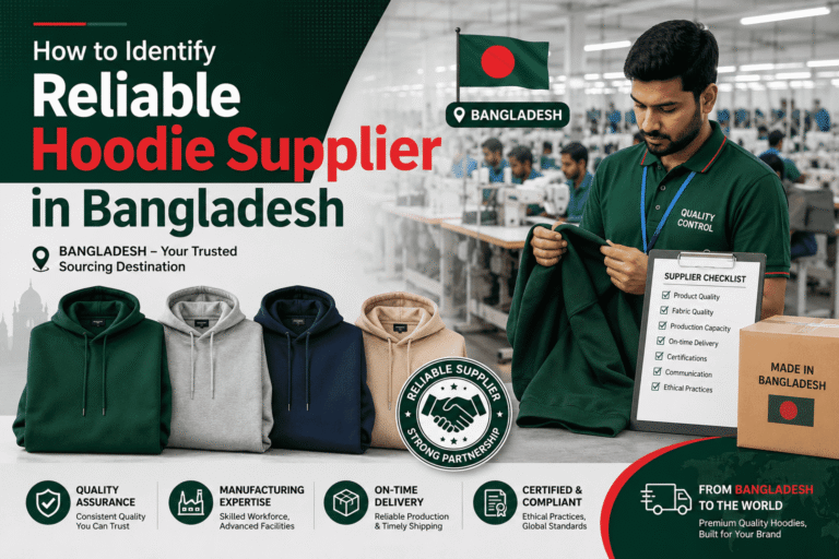 How to identify reliable hoodie supplier in Bangladesh
