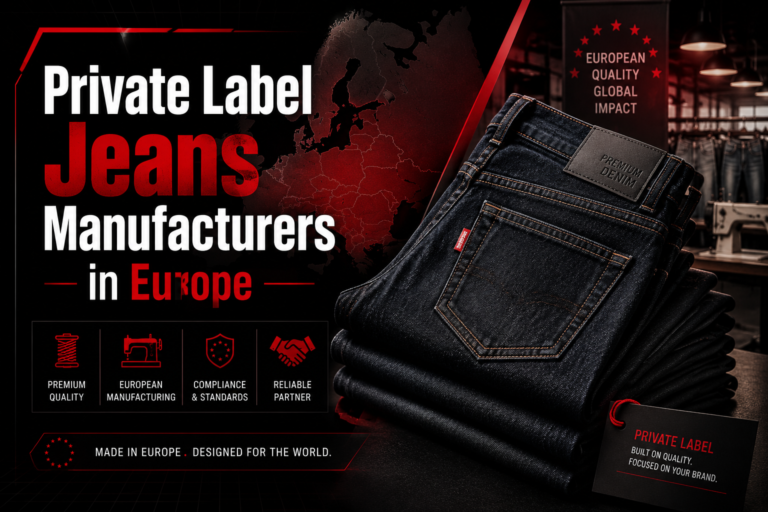 Private Label Jeans Manufacturers in Europe