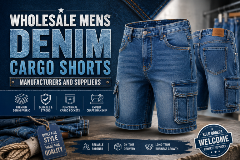 Wholesale Mens Denim Cargo Shorts Manufacturers and Suppliers