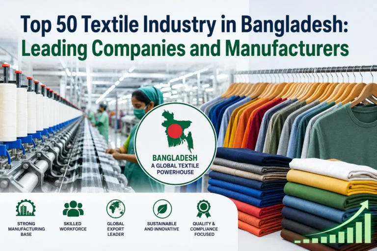 Top 50 Textile Industry in Bangladesh: Leading Companies and Manufacturers