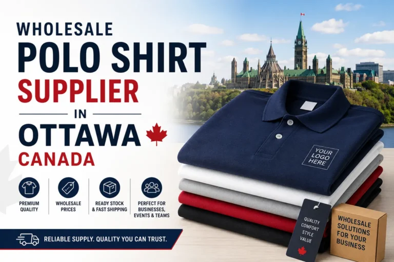 Wholesale polo shirt supplier in Ottawa canada