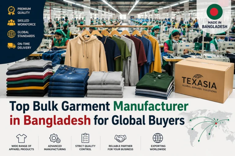top bulk garment manufacturer in Bangladesh