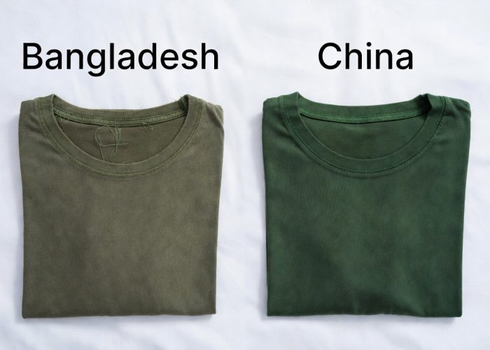Bangladesh T shirt quality vs China