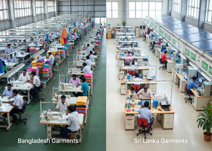 Bangladesh garments vs Sri Lanka garments