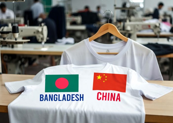 Bangladesh vs China T-shirt manufacturing