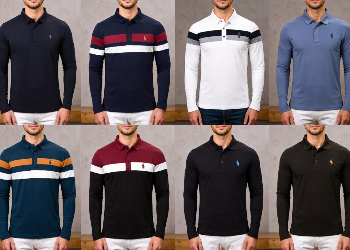 Best full sleeve polo t shirts for men