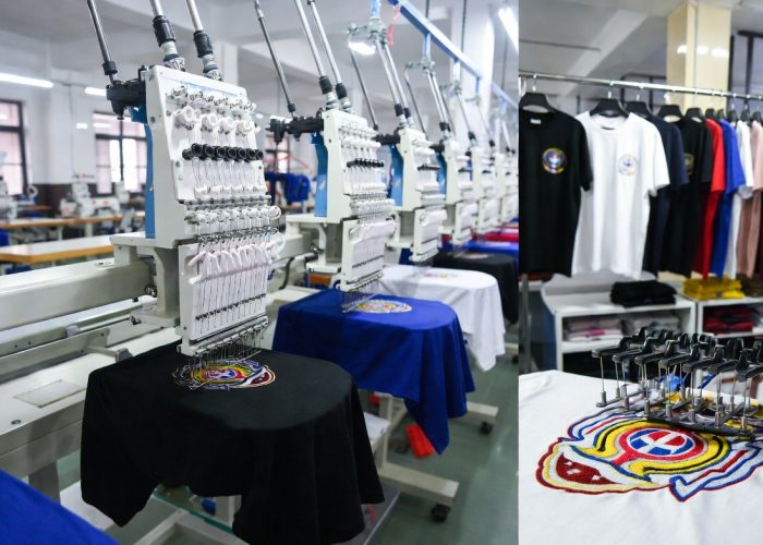 Custom embroidered T-shirt Bangladesh