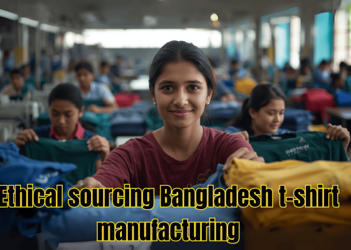 Ethical sourcing Bangladesh t-shirt manufacturing
