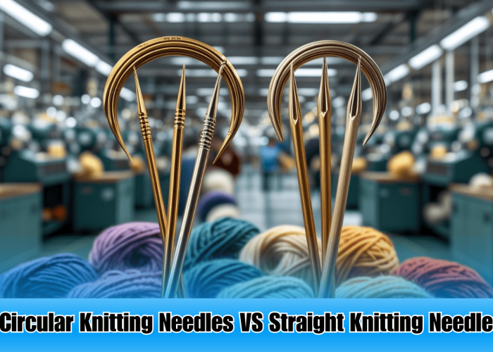 Circular knitting needles vs straight knitting needles