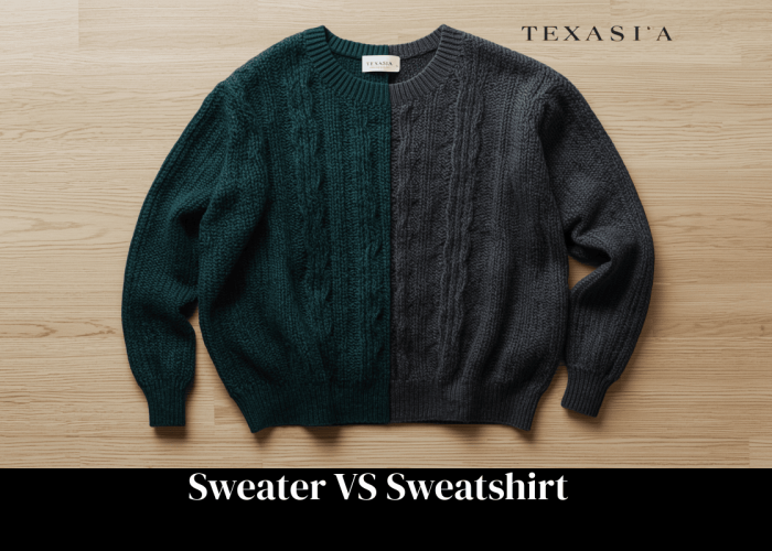 sweater vs sweatshirt